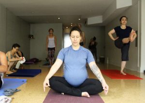 Melissa Singh Pregnant Yoga